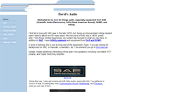 Desktop Screenshot of davidsaudio.com